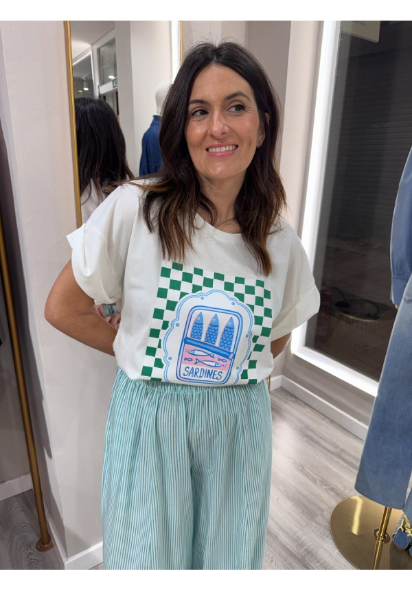 CAMISETA SARDINAS