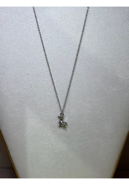COLLAR DUCK PLATA 