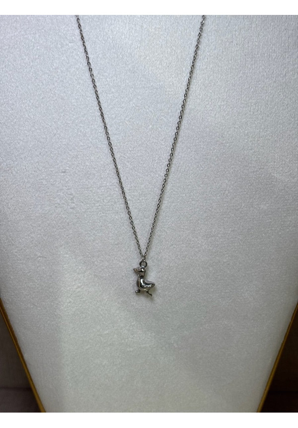COLLAR DUCK PLATA 