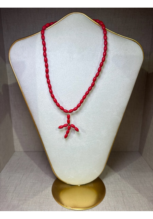 COLLAR CRUZ RED