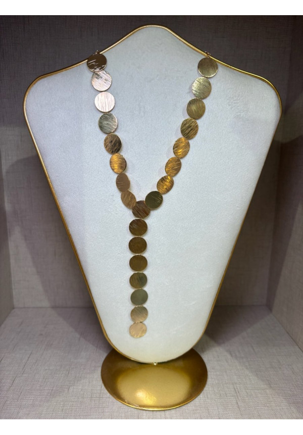 COLLAR CASCADA DISCOS