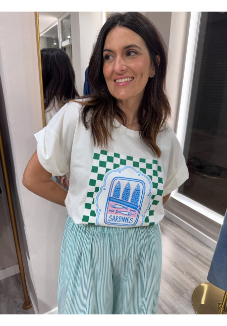 CAMISETA SARDINAS